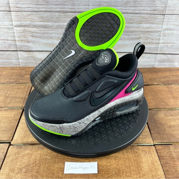 Nike Adapt Auto Max Black Fireberry Volt - Picture 7 of 10